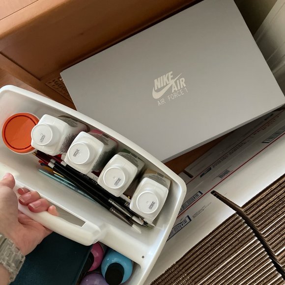 Nike Air Force 1 Pink Purple Sorbet Custom - Picture 7 of 7